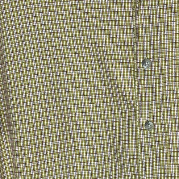 Columbia Button Down Casual Cotton Plaid Shirt - Picture 6 of 8